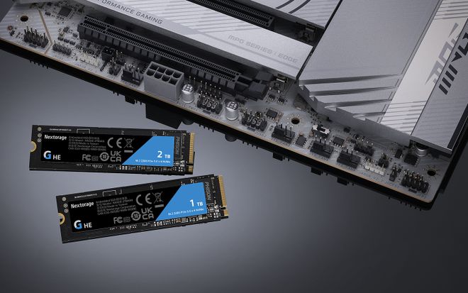 Nextorage推G系列HE PCIe 5.0 SSD 低功耗无缓存设计