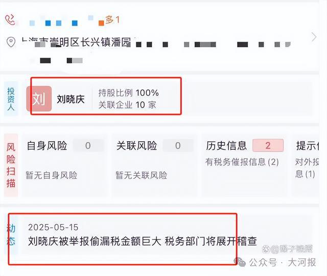 热搜第一！刘晓庆又曝偷税漏税，举报人：上海市税务局已受理案件