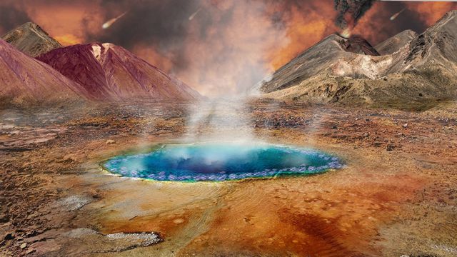科学家在实验室复刻了一个“古代热泉”，发现了生命起源的新线索