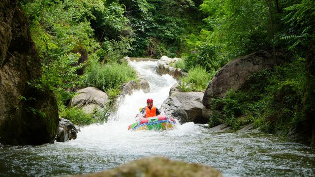 墨子战国里五一假期“玩”力十足，尧山激情峡谷开漂在即